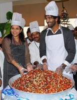 Manchu Vishnu at Christmas Festivities